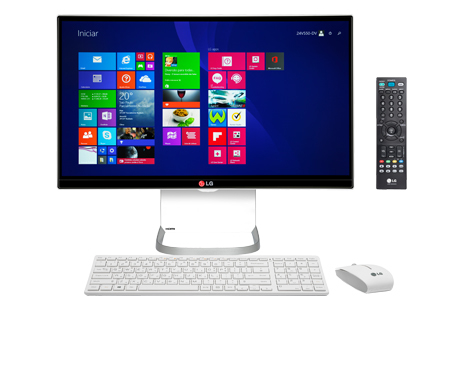 LG 24V550-G.BK31P1 All-in-One PC/workstation Intel® Core™ i5 i5-5200U – image 1