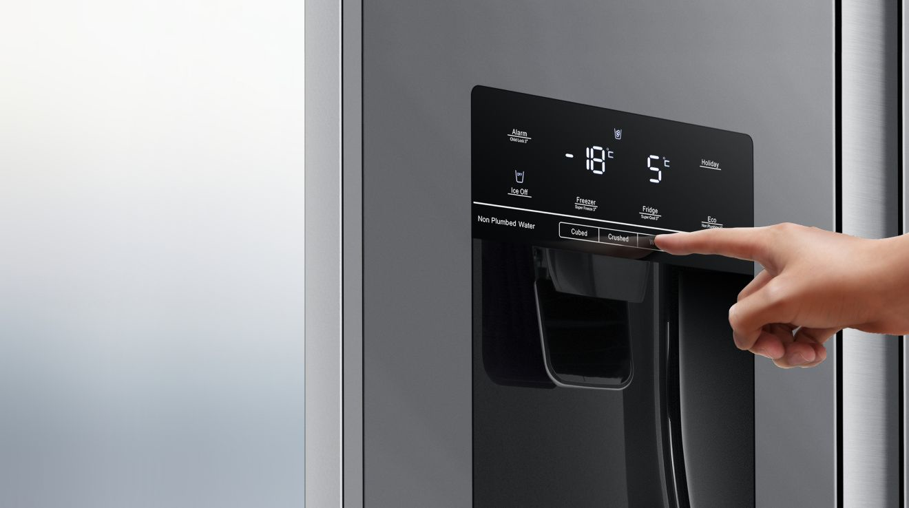 Hisense RS694N4TIE side-by-side refrigerator Freestanding – image 8