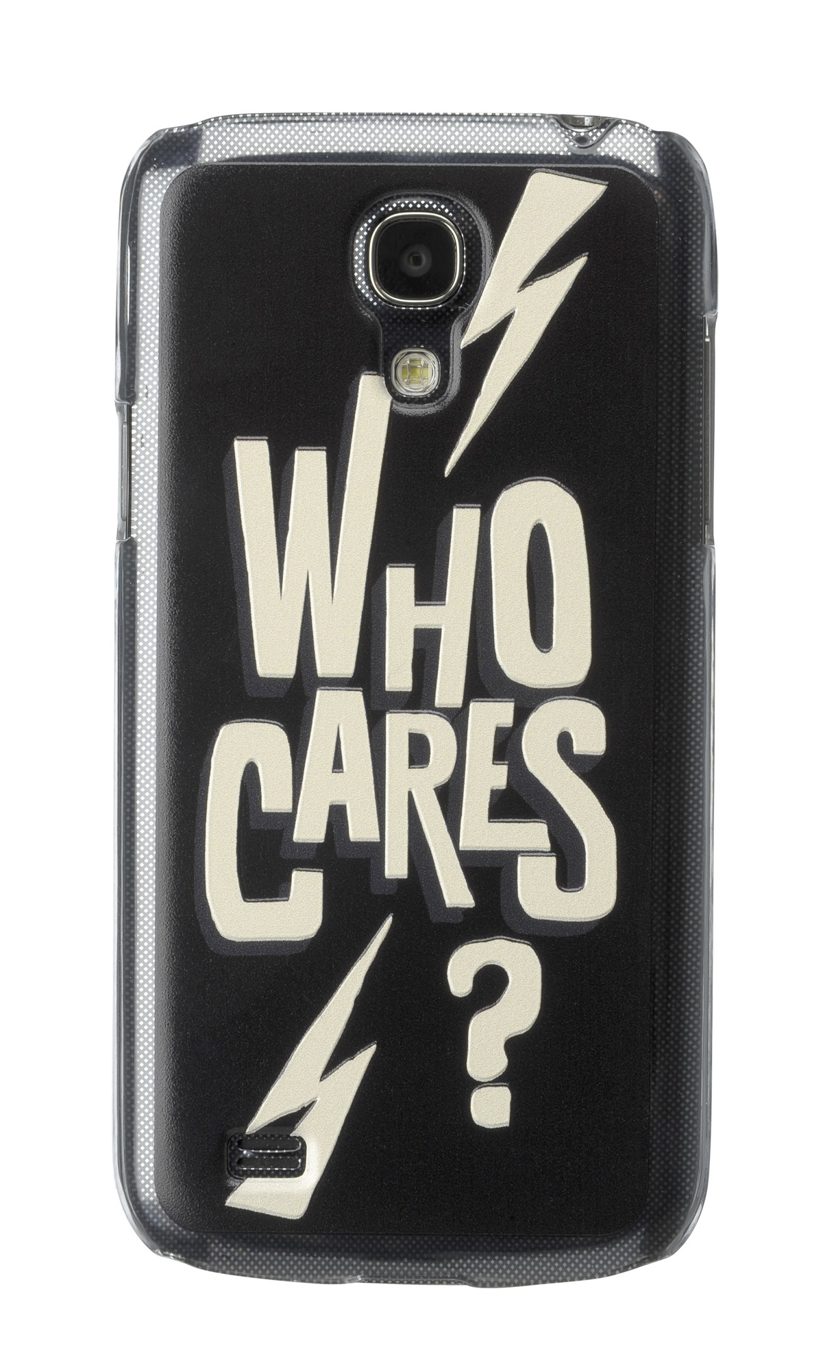 Cellularline FUNWORDGALS4MIN1 mobile phone case Cover Black, White