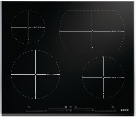 Gorenje IS642AX hob Black Built-in Zone induction hob 4 zone(s)