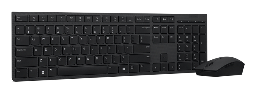 Lenovo 4X31K03963 keyboard Mouse included Office RF Wireless + Bluetooth Swiss Grey – image 3