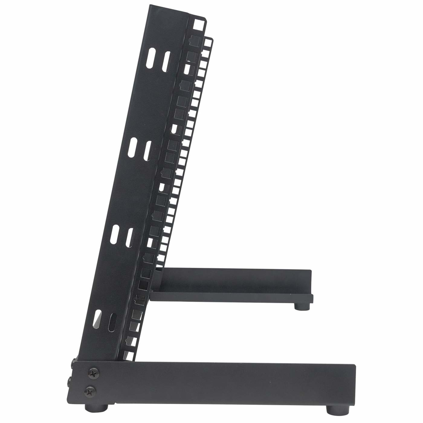 Intellinet 19" Network Rack - Open Frame (Desktop), 8U, Black, Flatpack – image 4