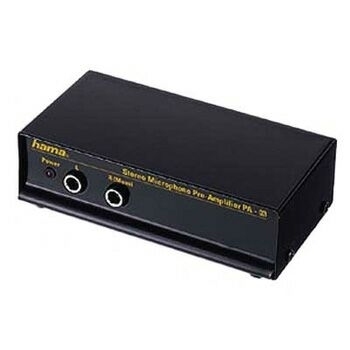 Hama Stereo Microphone Preamplifier PA-03