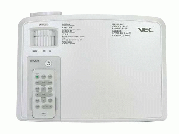 NEC NP200 2100 ANSI lumens DLP XGA (1024x768) – image 4