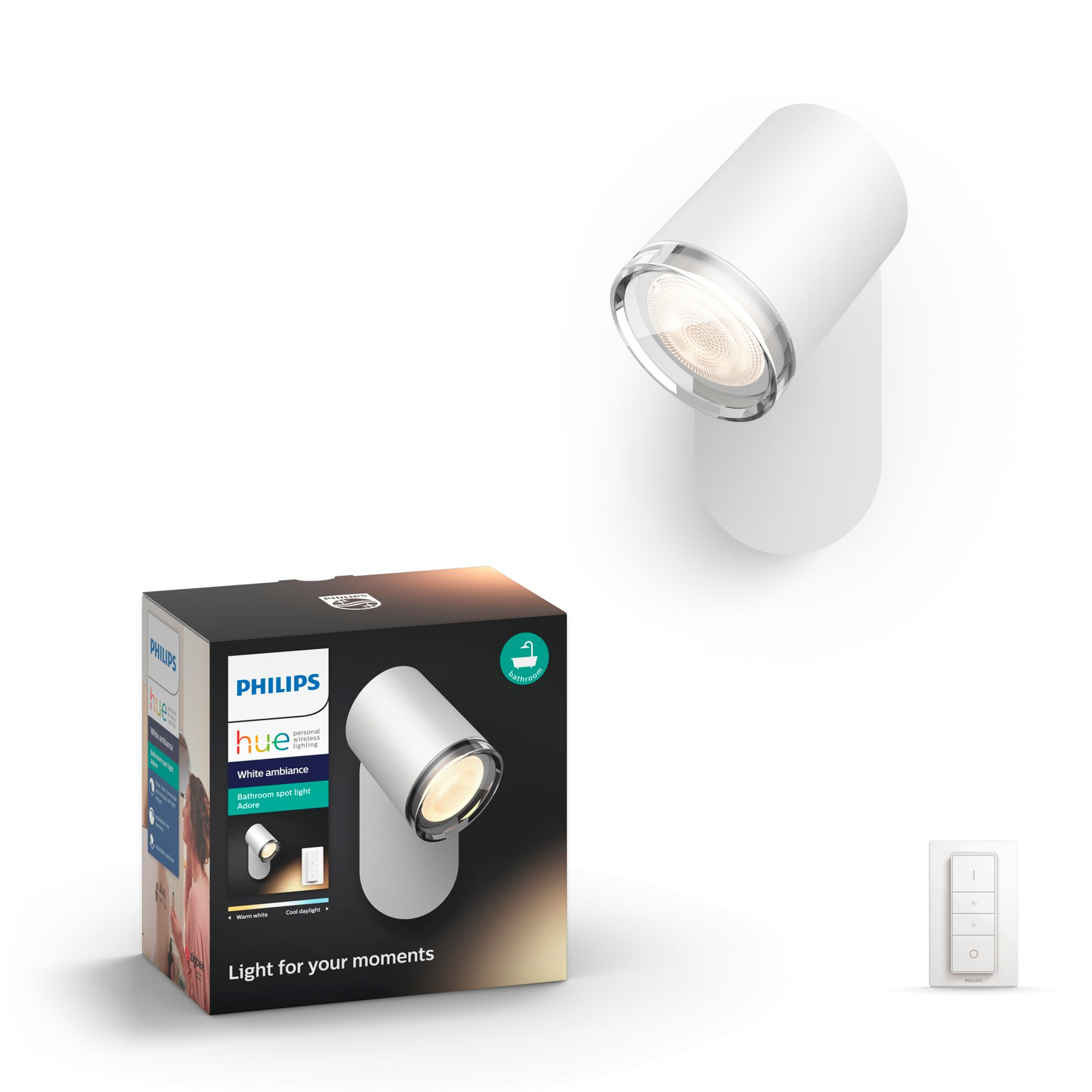 Philips by Signify Philips Hue White ambience Adore Bathroom spot light – image 6