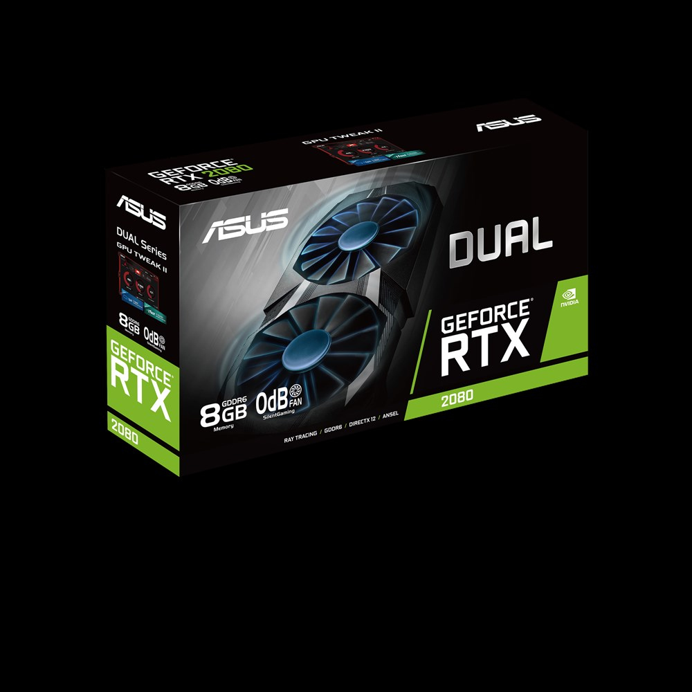 ASUS DUAL-RTX2080-8G graphics card NVIDIA GeForce RTX 2080 – image 3