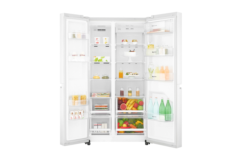 LG GSB760SWXV side-by-side refrigerator Freestanding – image 5