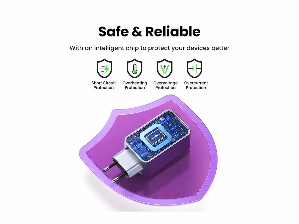Ugreen Nexode Pro EU 3-Port GaN PD Fast Charger With USB-C Cable – image 4