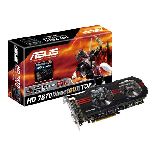 ASUS HD7870 2GB DirectCU II Top – image 2