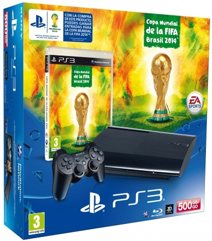 Sony Interactive Entertainment PS3 500GB + FIFA World Cup