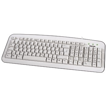 Hama Basic Keyboard "K210", white – image 1