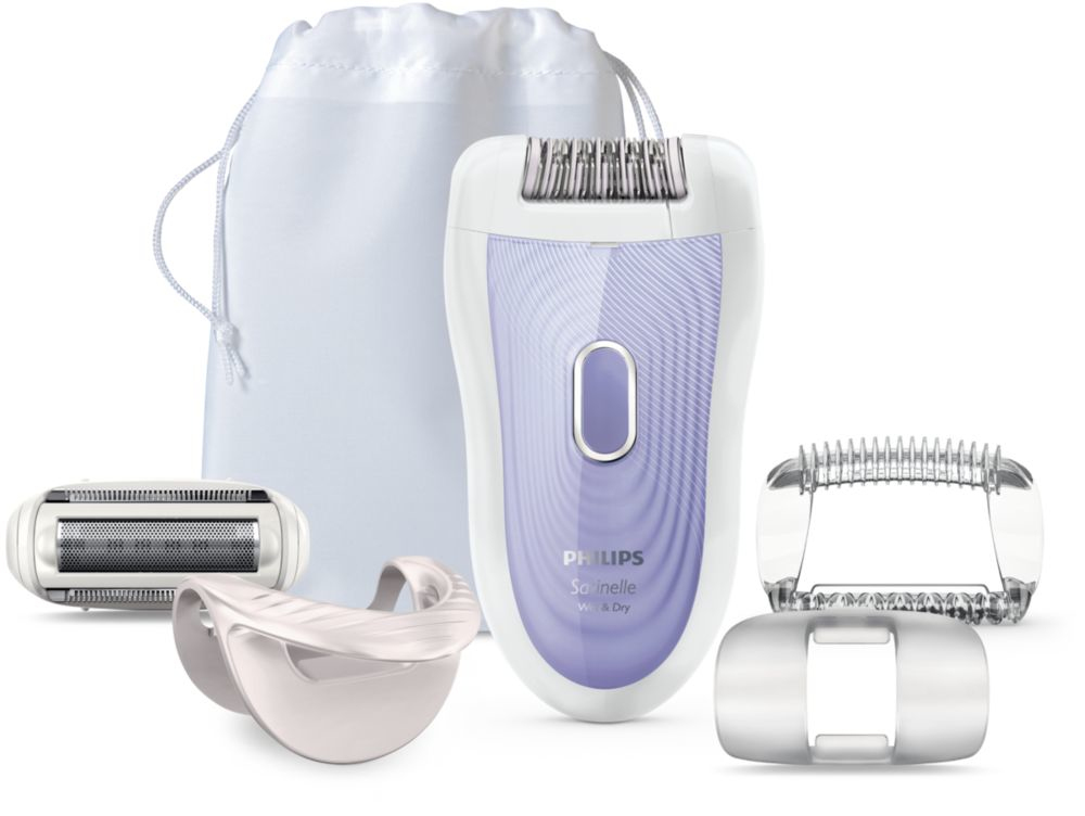 Philips Satinelle Advanced HP6523/20 epilator 20 tweezers Purple, White