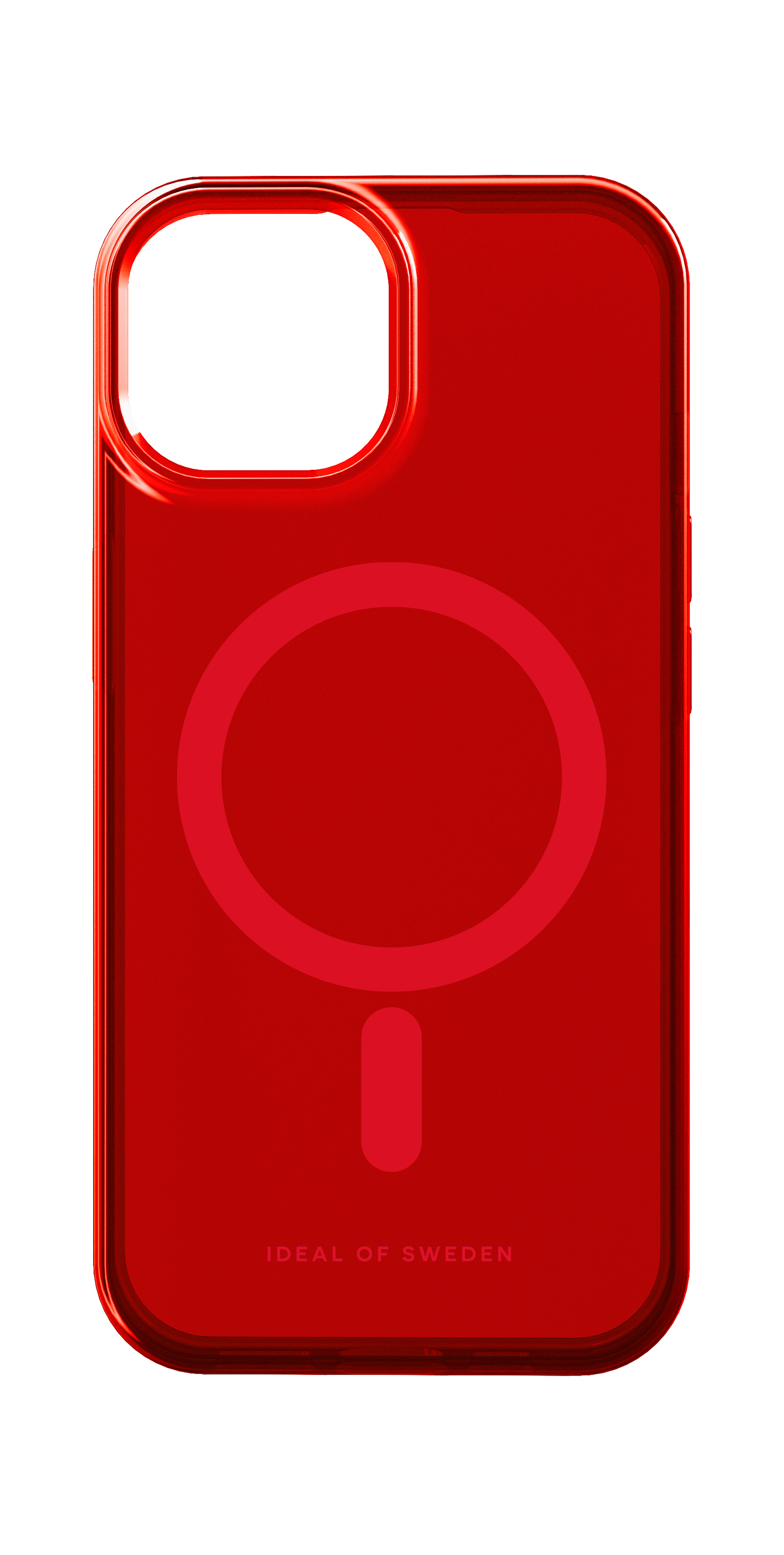 iDeal of Sweden Clear Case MagSafe iPhone 13 / 14 / 15 / 16e Radiant Red – image 4
