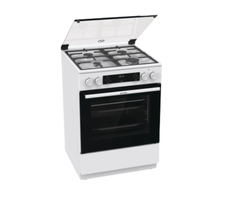 Gorenje GK6C4WF cooker Freestanding cooker Gas Black, White