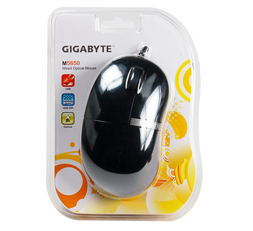 GIGABYTE M5650 mouse Office USB Type-A Optical 1000 DPI