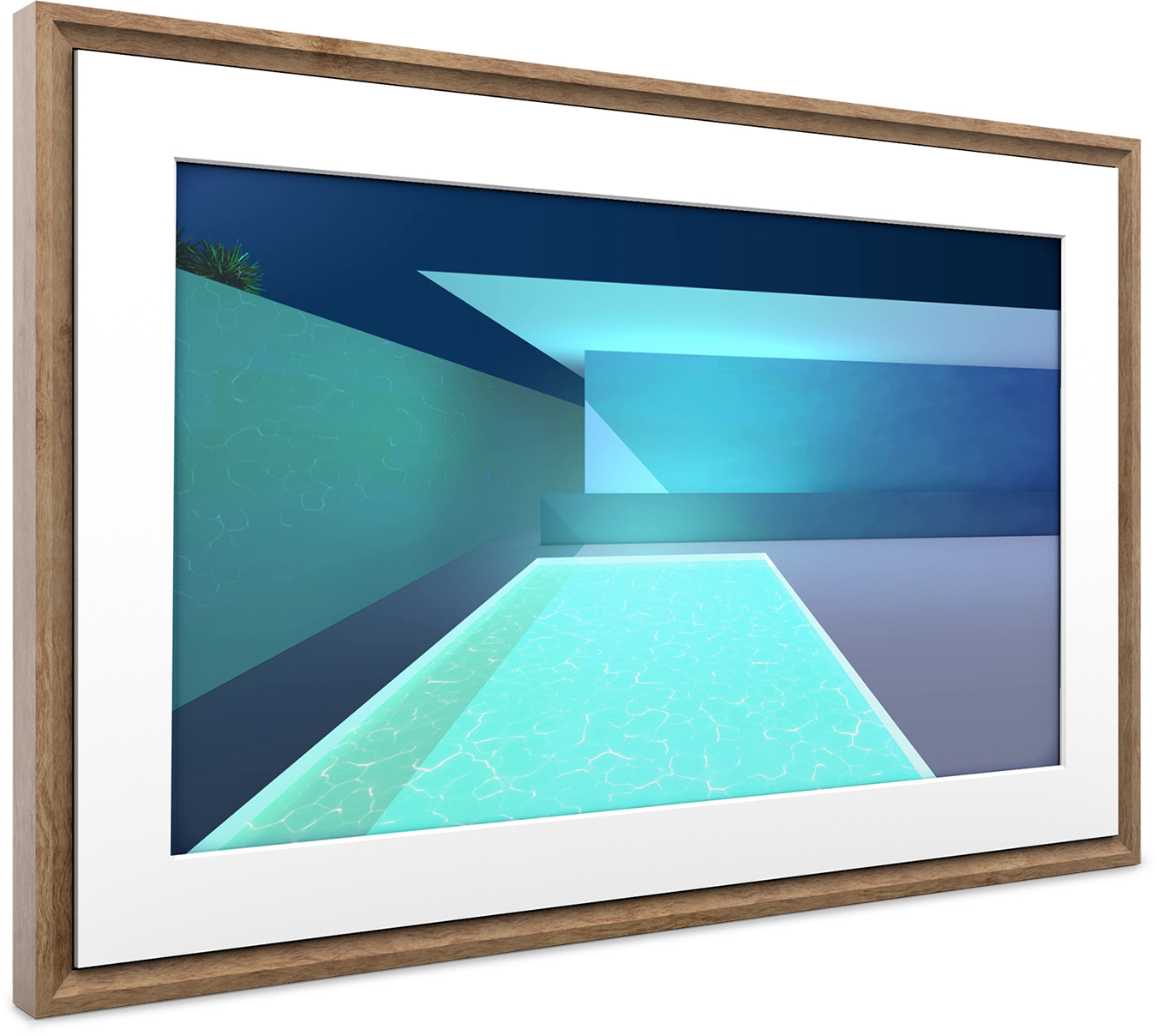 NETGEAR MC327HW digital photo frame Walnut – image 2