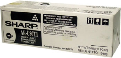 Sharp AR-C80T1 toner cartridge 1 pc(s) Original Black