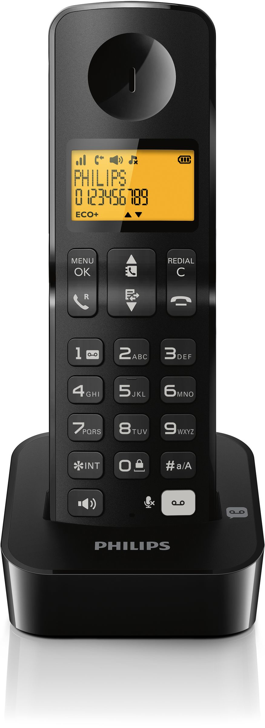 Philips B1961B/FR telephone DECT telephone Caller ID Black – image 3