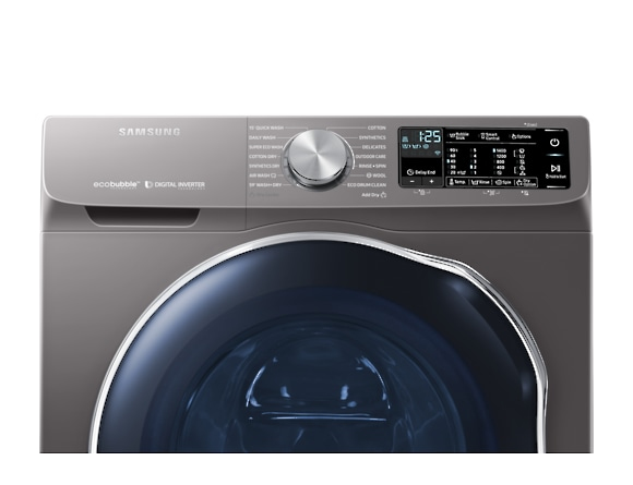 Samsung WD10N645RAX washer dryer Freestanding Front-load Stainless steel – image 9
