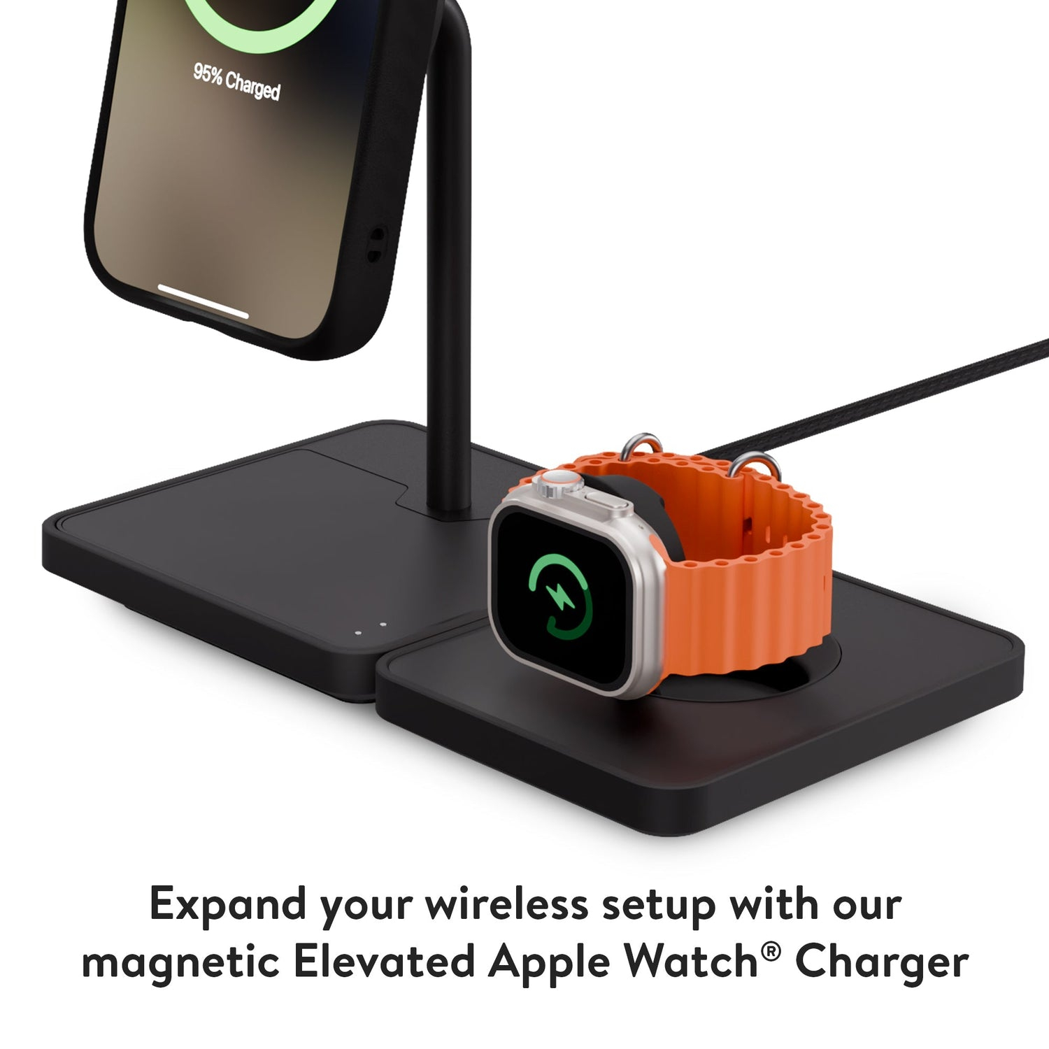 Mous Charging Stand with Qi2 — Matte Black – image 9