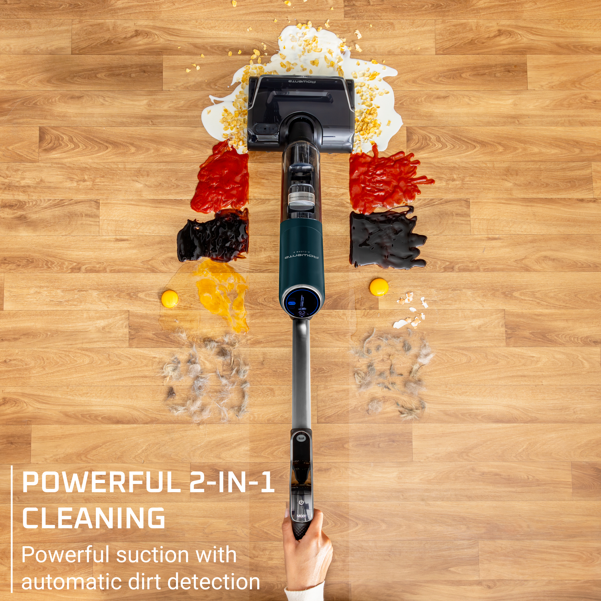 Rowenta X-Clean 7 GZ5735E0 stick vacuum/electric broom Battery Dry&wet Bagless – image 5