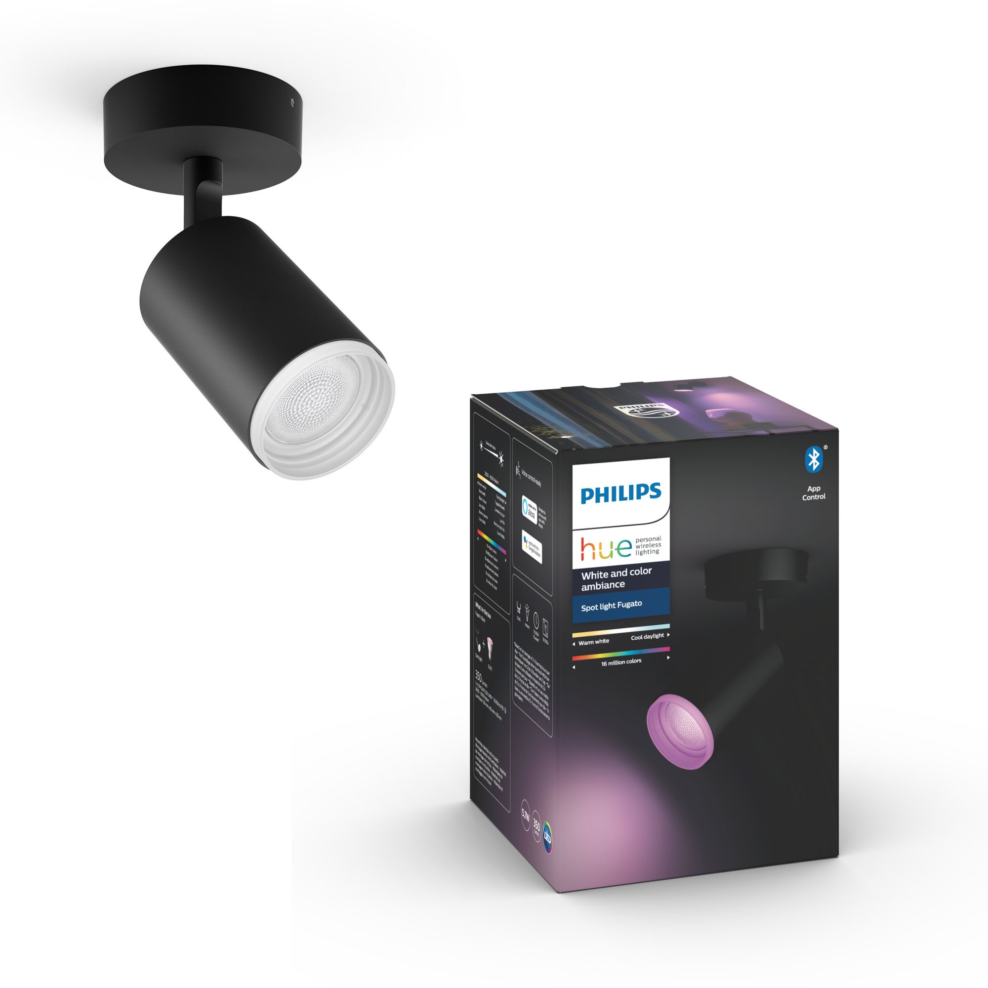 Philips by Signify Philips Hue White and colour ambience Fugato single spotlight – image 6