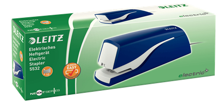 Leitz  NeXXt Elektrisches Heftgert kontaktlos Blau – Foto 2 von 6