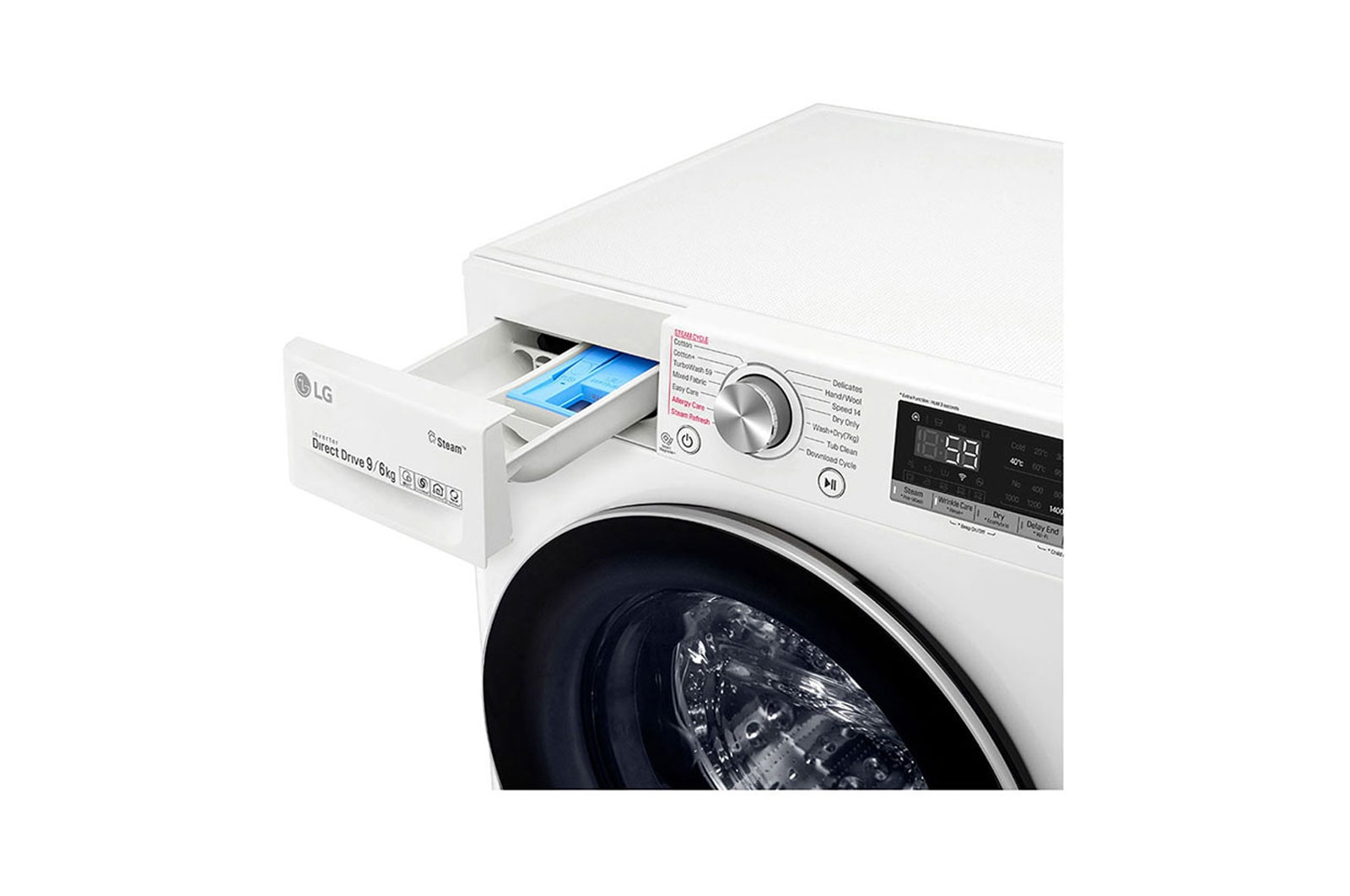 LG F4DV5009S1W washer dryer Freestanding Front-load White – image 5