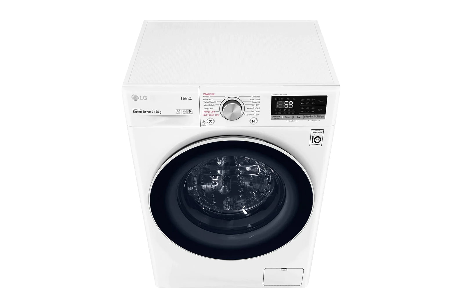 LG F2DV5S7S0E washer dryer Freestanding Front-load White – image 9