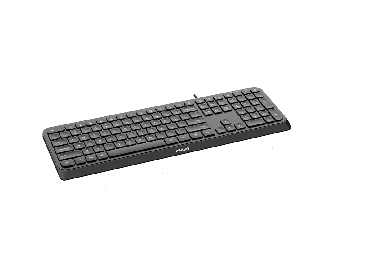 Philips 2000 series SPK6207B/93 keyboard Universal USB QWERTY English Black – image 3