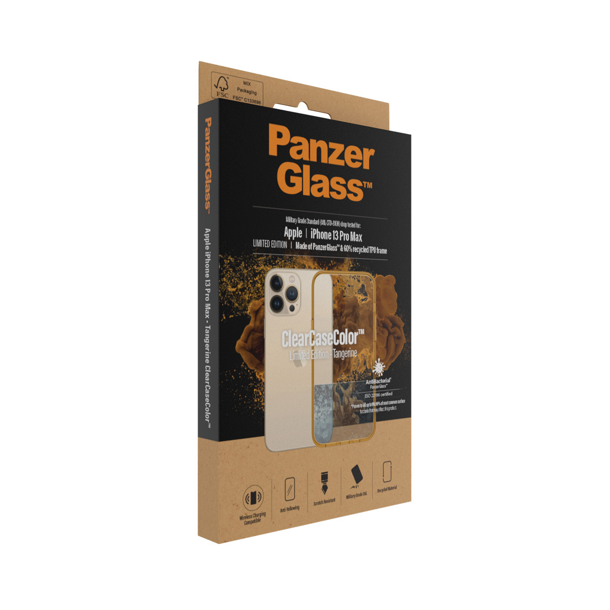 PanzerGlass ® ClearCaseColor™ iPhone 13 Pro Max - Tangerine – image 4