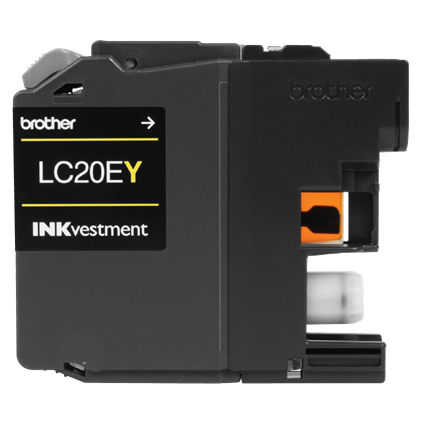 Brother LC20EY ink cartridge 1 pc(s) Original Extra (Super) High Yield Yellow – image 2
