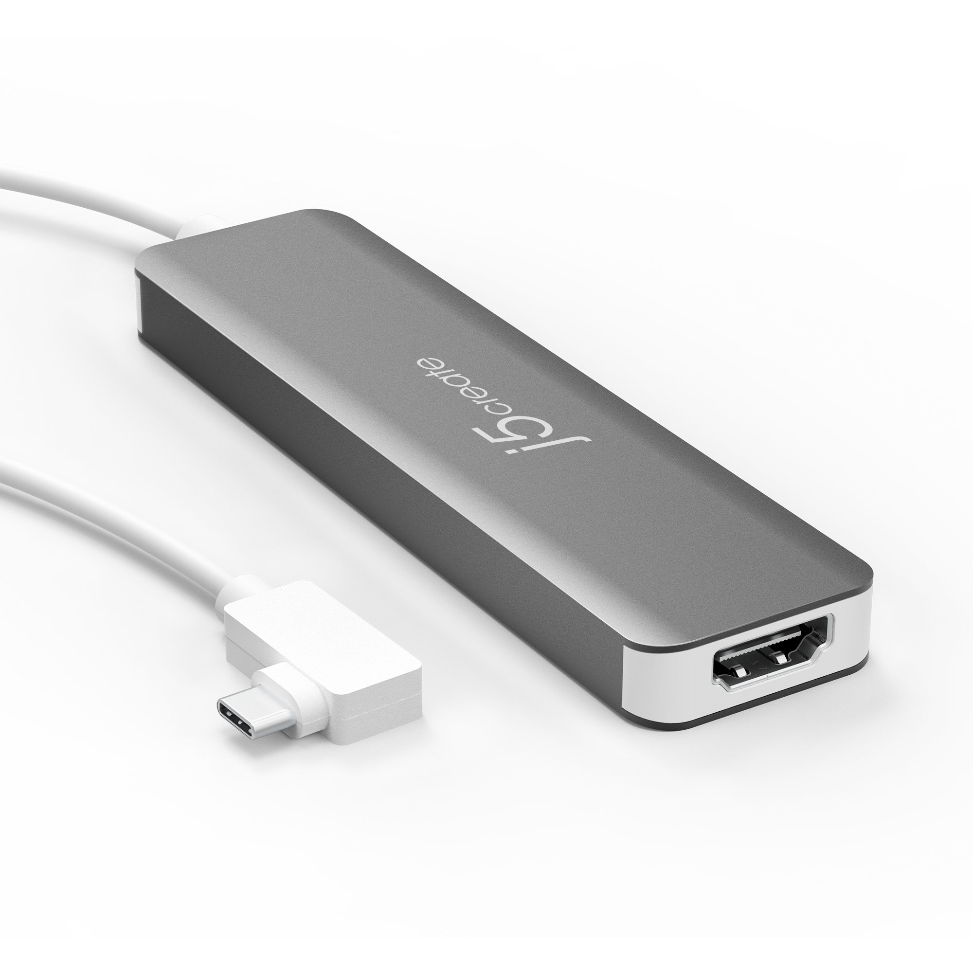j5create JCD372 laptop dock/port replicator USB 3.2 Gen 2 (3.1 Gen 2) Type-C Silver – image 2