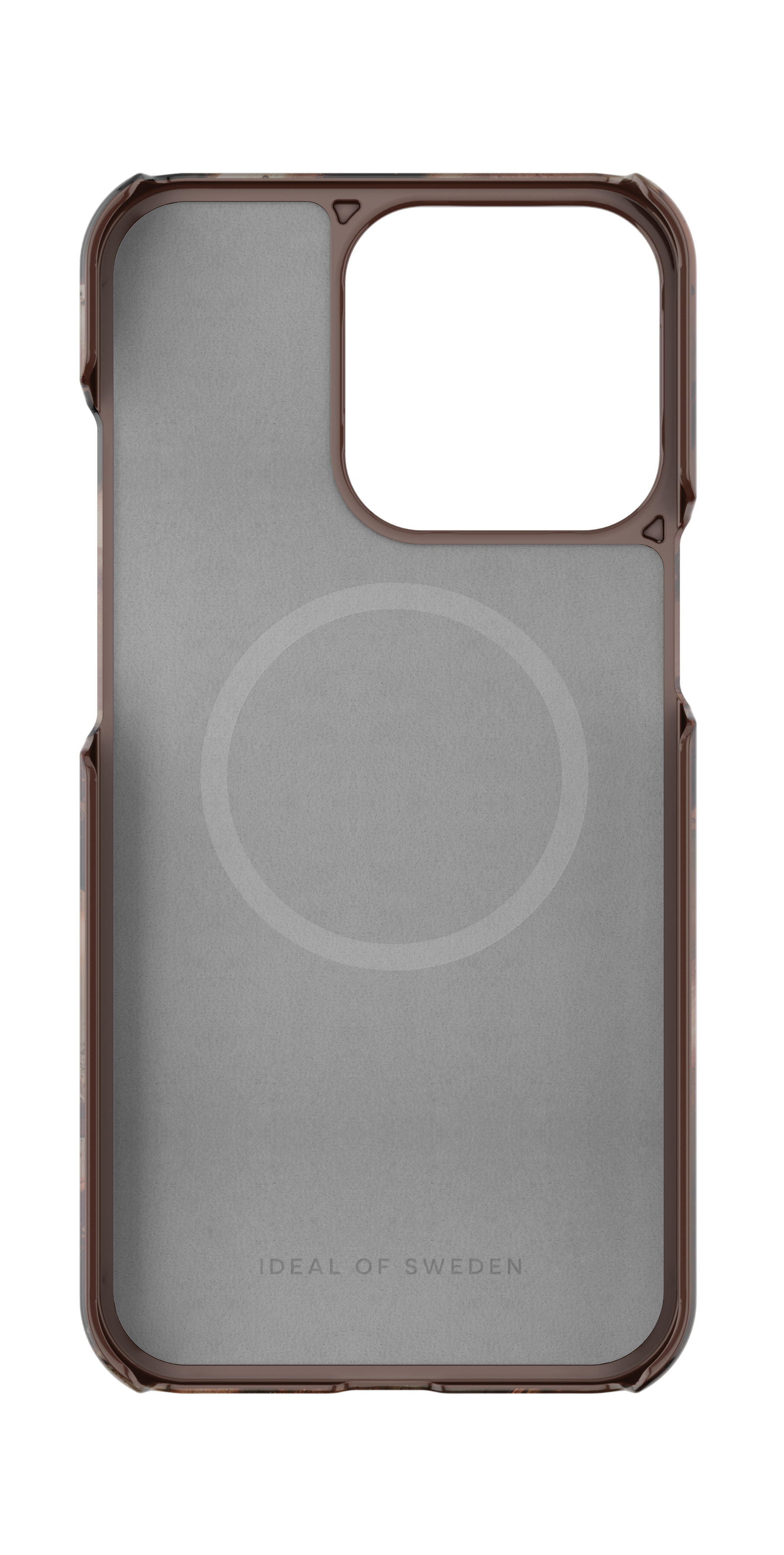 iDeal of Sweden Printed Case MagSafe iPhone 14PR Dark Amber Marble – image 1