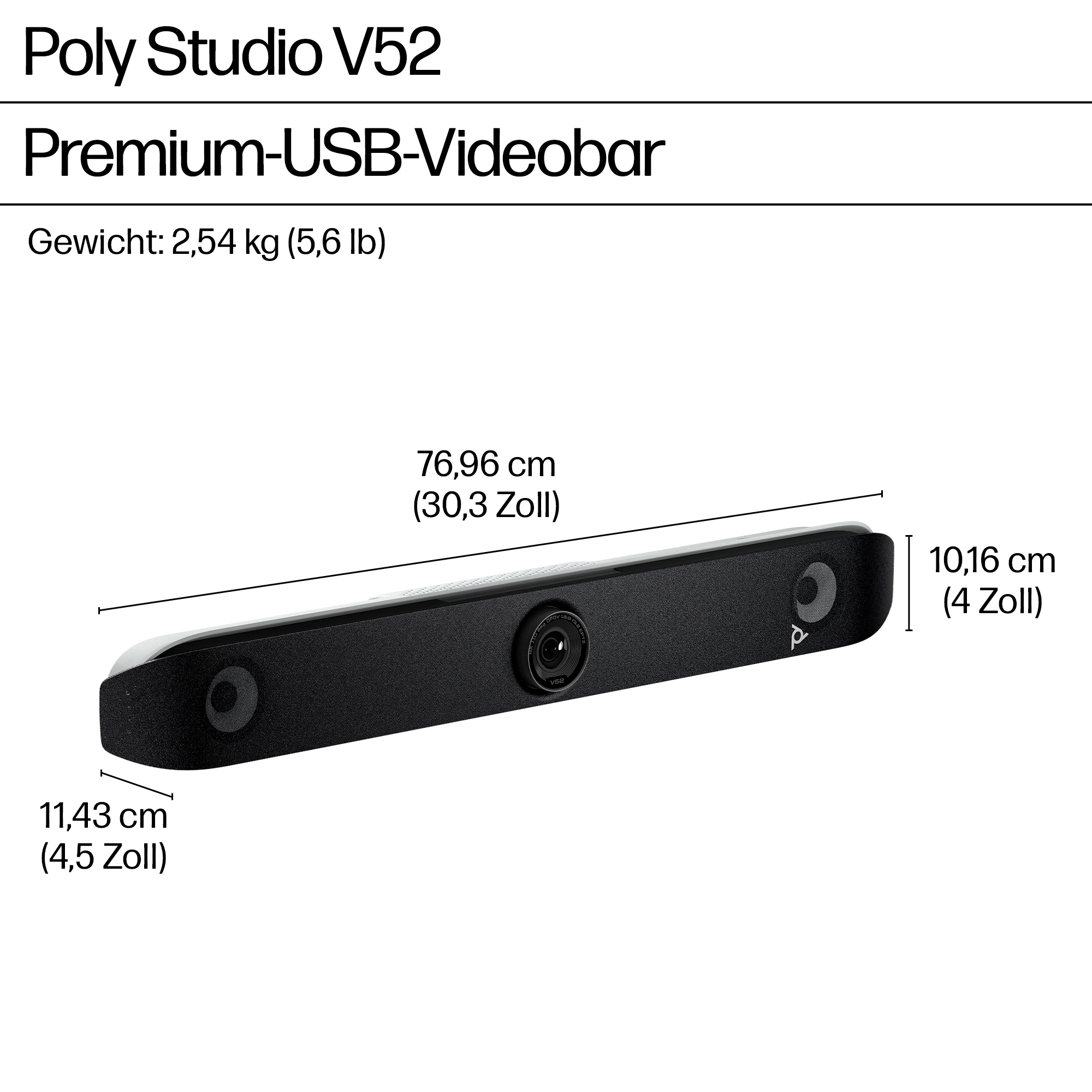 Studio V52 USB-Videobar