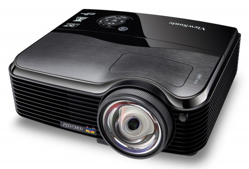 Viewsonic PJD7383 data projector 3000 ANSI lumens DLP XGA (1024x768) 3D Black – image 1