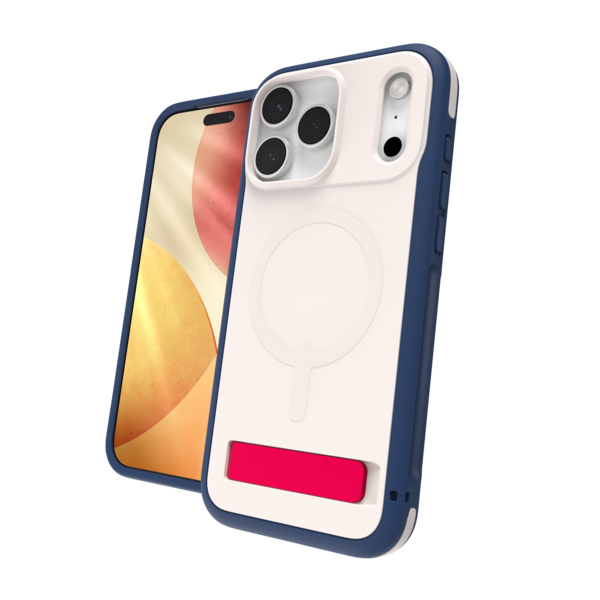 ZAGG Sedona Snap Kickstand coque de protection pour téléphones portables 17,5 cm (6.9") Housse Bleu, Blanc, Rouge