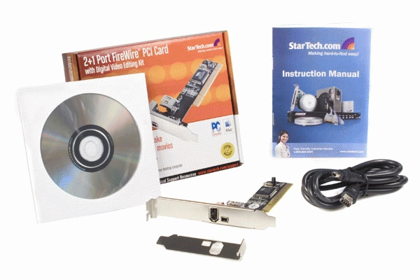StarTech.com 2 Port IEEE-1394 FireWire PCI – image 2