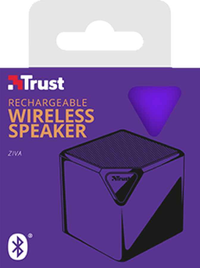 Trust Primo Mono portable speaker Purple 6 W image 7
