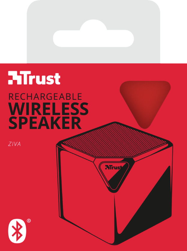 Trust Primo Mono portable speaker Red 3 W image 7