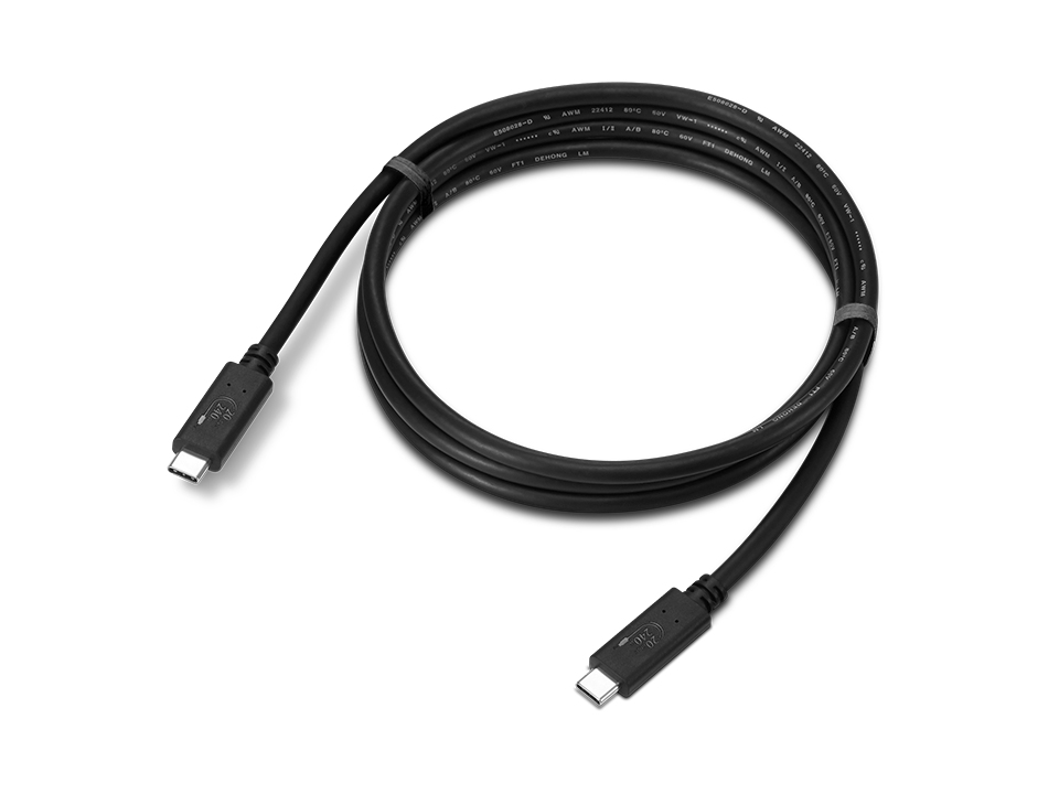 Lenovo USB 20 Gbit/&shy;s USB-C-auf-USB-C-Kabel (1,5 m)