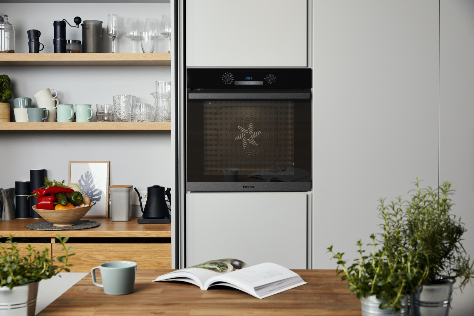 Hisense BSA65222PBUK oven Black – image 8