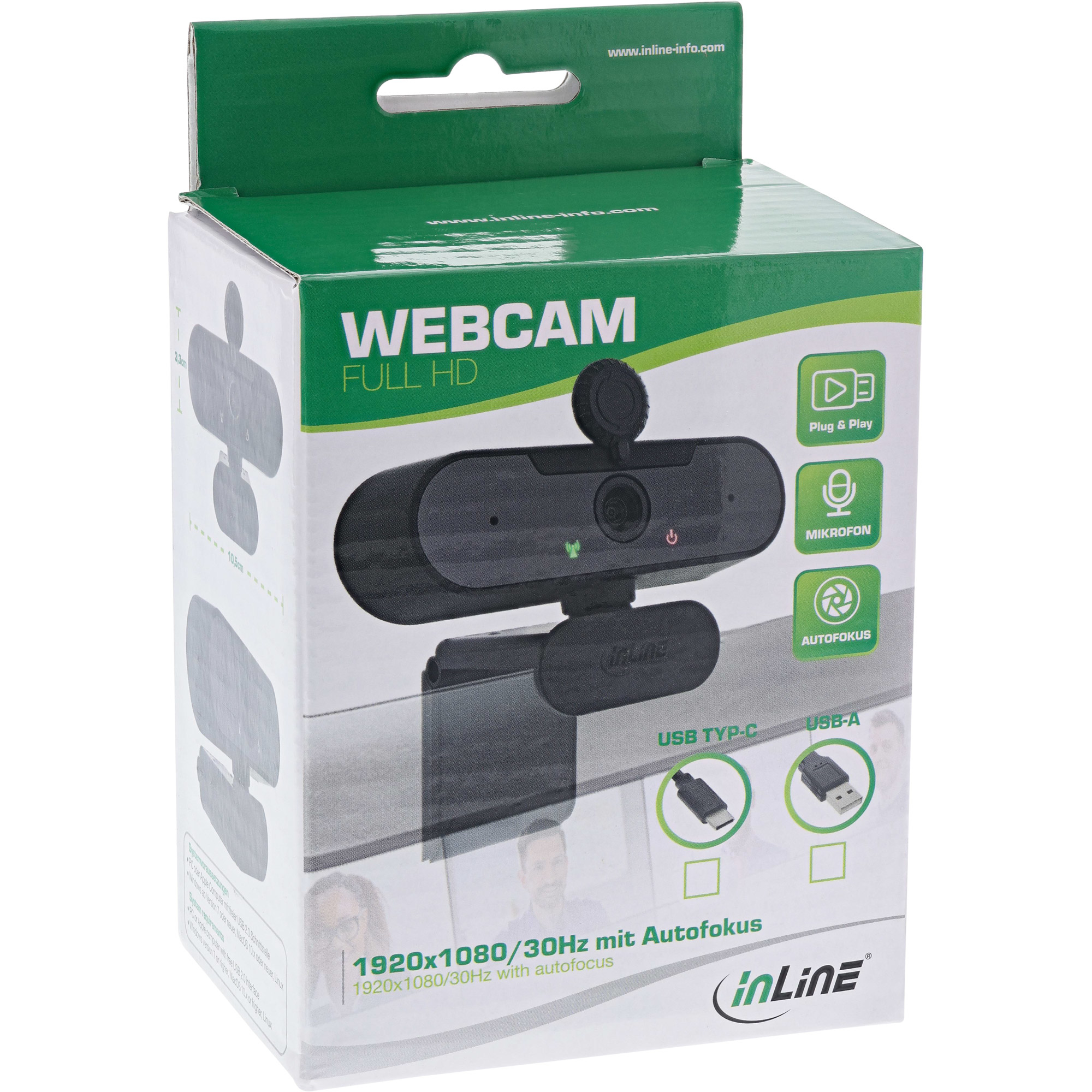 InLine Webcam FullHD – image 8