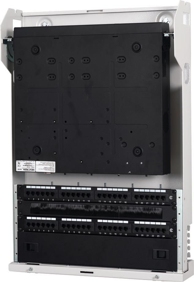 Lanview LVR300728 rack cabinet 3U Wall mounted rack Black – image 3