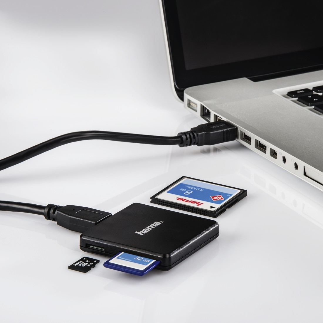 Hama 00124156 card reader USB 3.2 Gen 1 (3.1 Gen 1) Type-A Black – image 5