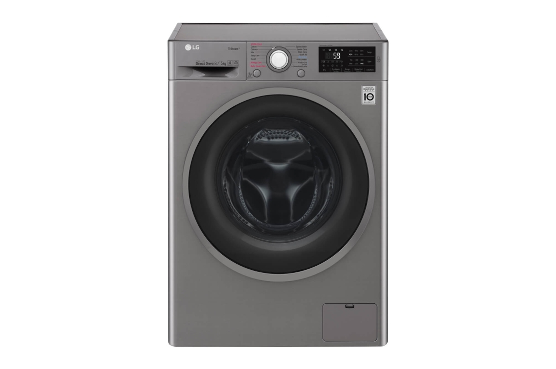 LG FWJ685SS washer dryer Freestanding Front-load Stainless steel – image 1