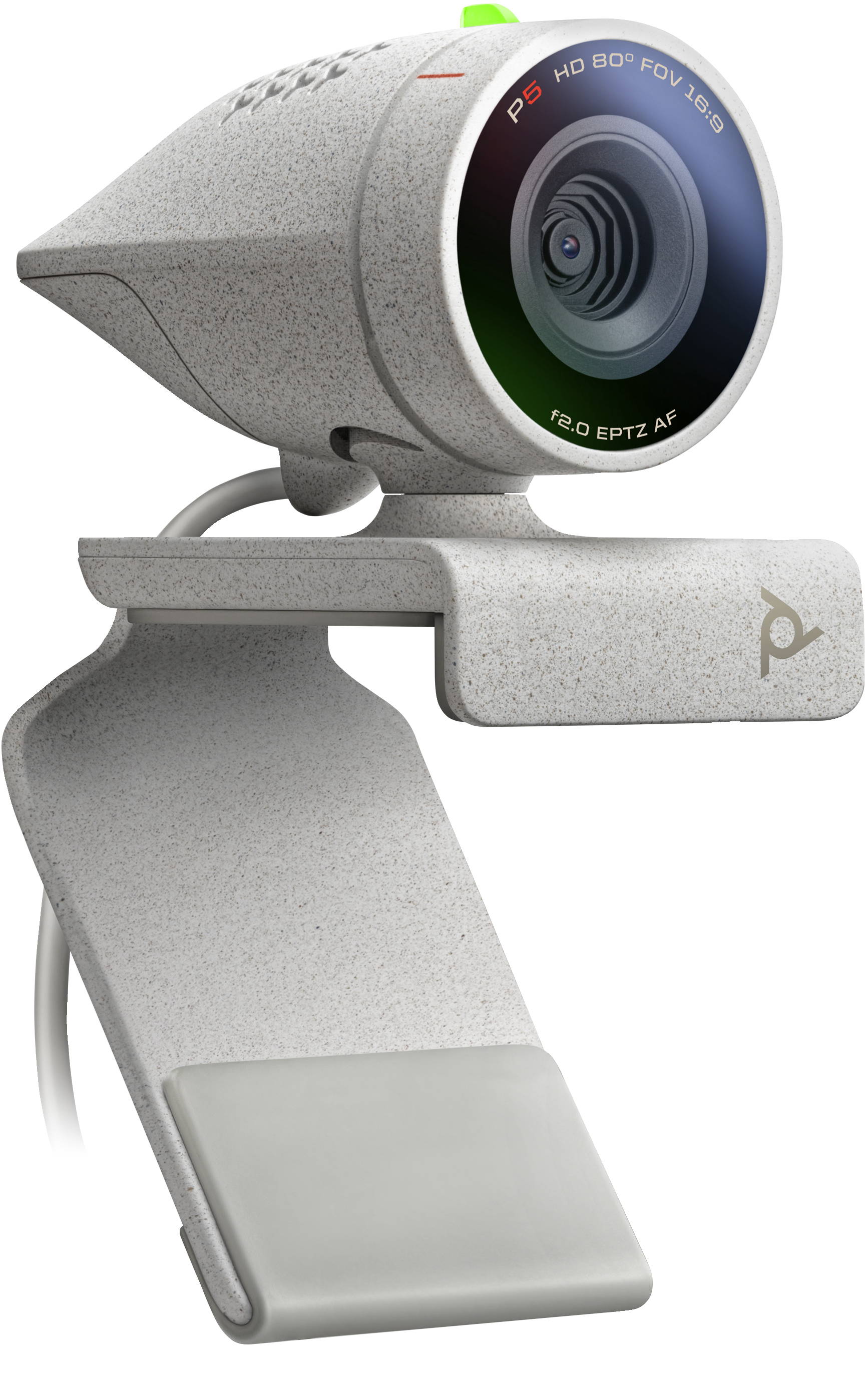 HP Poly Studio P5 USB-A Webcam TAA. Megapixel (approx.): 4 MP, Maximum video resolution: 1920 x 1080 pixels, Camera HD typ