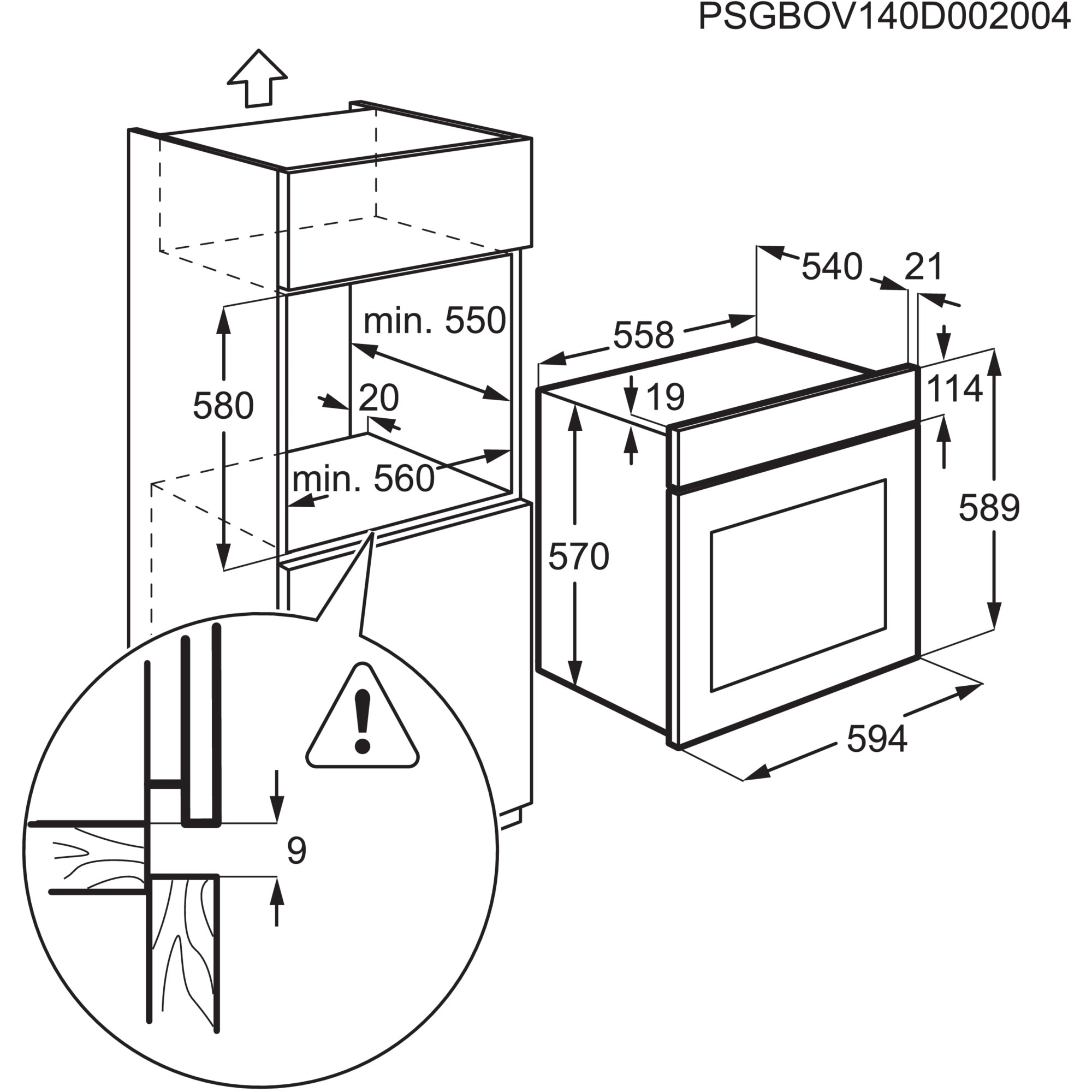 Electrolux EZC2430AOX oven – image 4