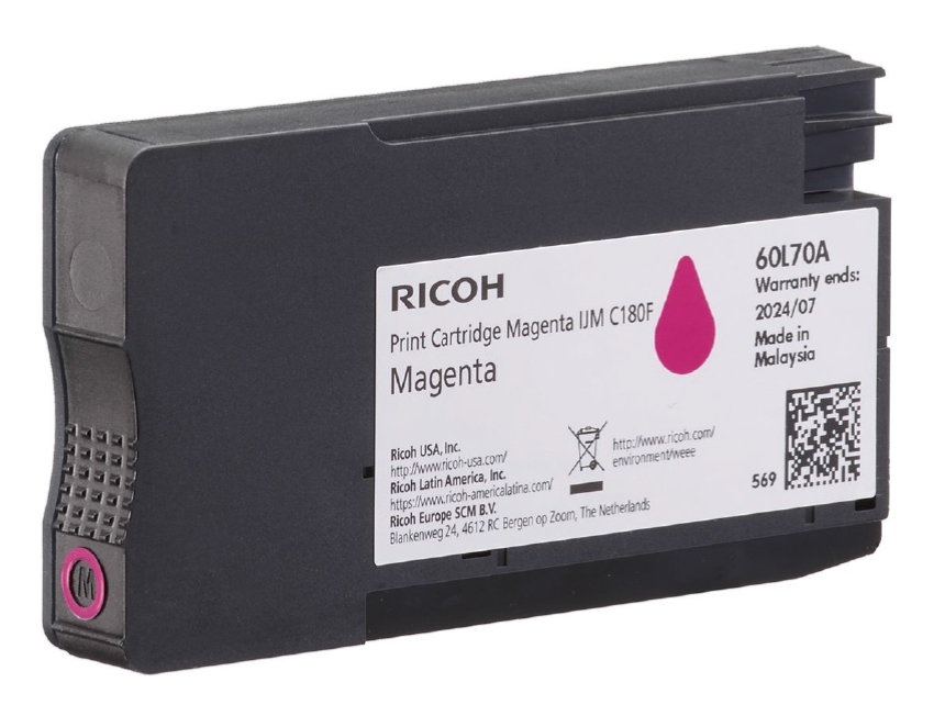 Ricoh 408519 toner cartridge 1 pc(s) Original Magenta