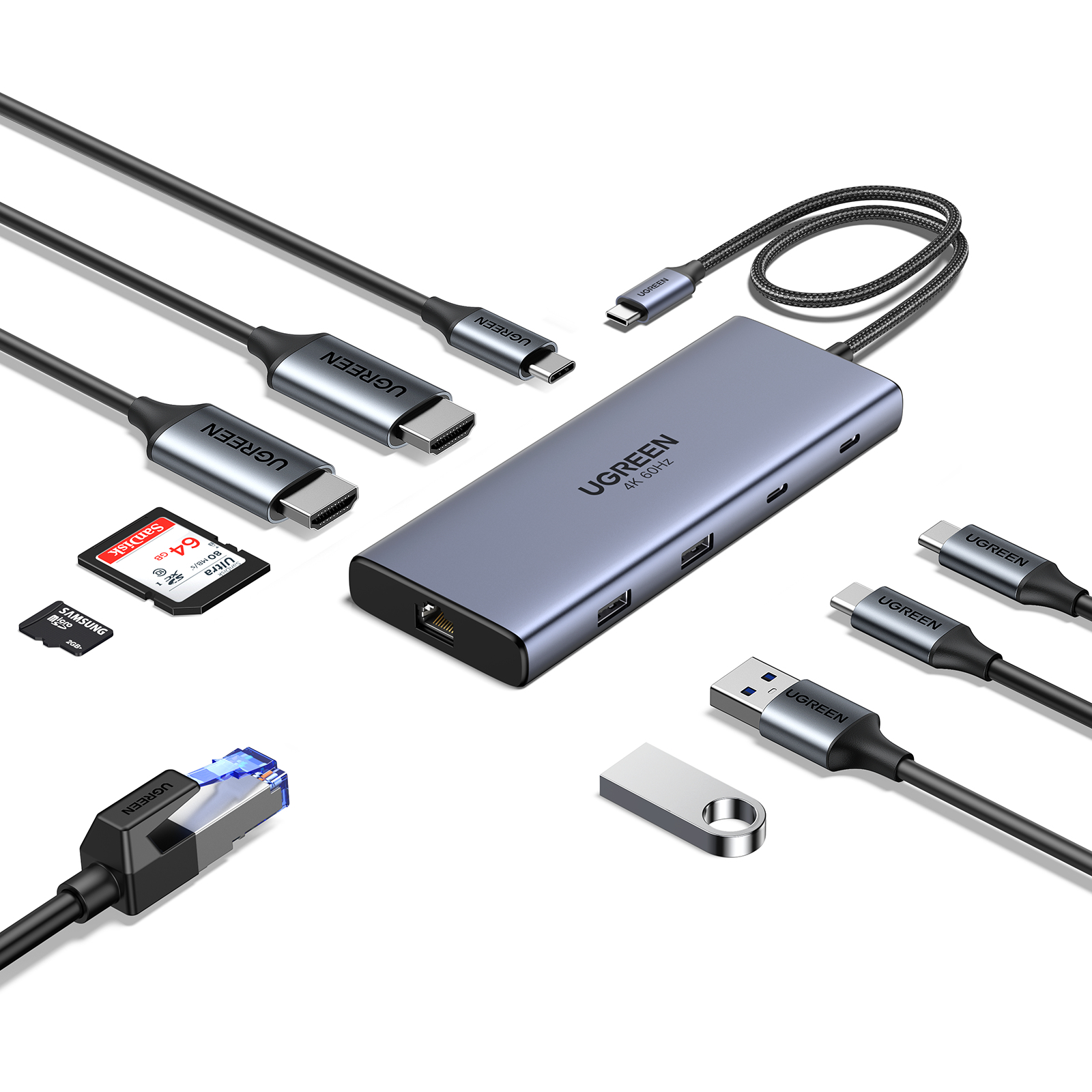 Ugreen REVODOK PRO 10 10IN1 HDMI DOCK – image 2